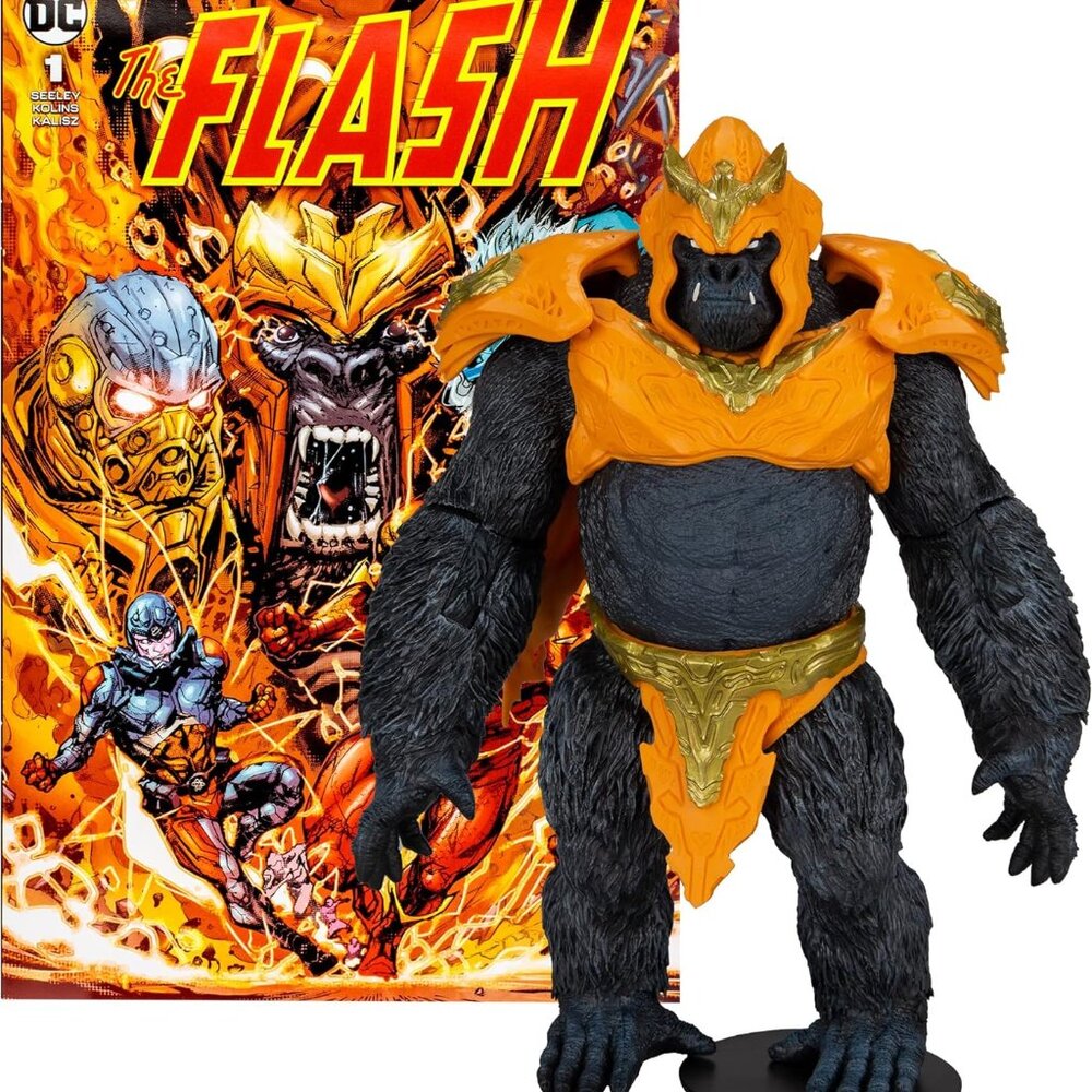 McFarlane Toys - DC Direct - Comic with MEGA Figure - Gorilla GROD